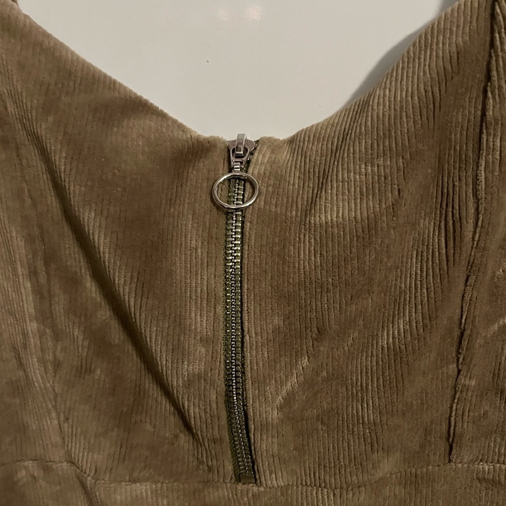 wild fable Velvet Overall Zipper Dress - Picture 3 of 4